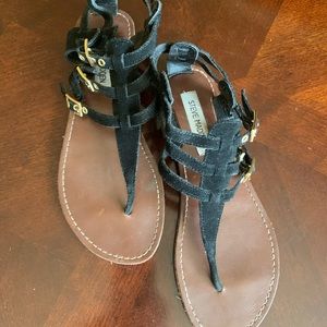 Steve Madden black sandals